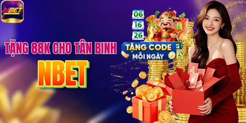 NBET - Nhà Cái Uy Tín Hàng Đầu Châu Á, Khuyến Mãi Ngập Tràn +88k 23 Khởi động nhận liền 88K cho tân binh